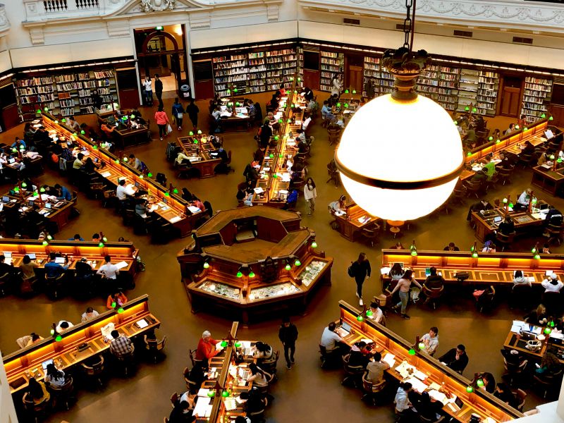 メルボルン,ヴィクトリア図書館